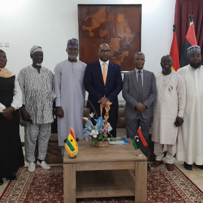 NMC VISITS LIBYAN EMBASSY IN ACCRA